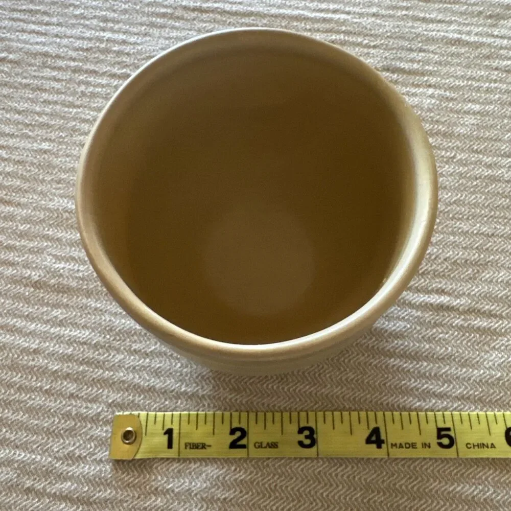 Vintage Retired Partylite raker bamboo ceramic holder retired nib p13d/p9887